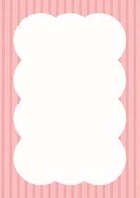 Pink striped frame background