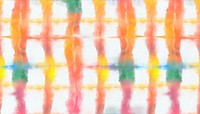 Colorful tie-dye patterned background, grid design