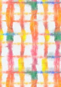 Colorful tie-dye patterned background, grid design