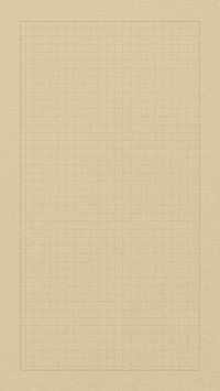 Brown cutting mat iPhone wallpaper, grid patterned design