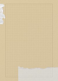 Brown cutting mat background, grid patterned design