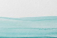 Off-white paper textured background, blue watercolor border