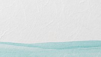 Off-white paper textured background, blue watercolor border