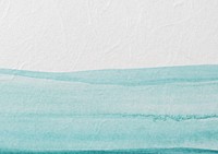 Off-white paper textured background, blue watercolor border