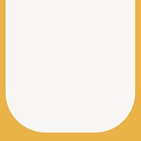 Yellow curve border background vector