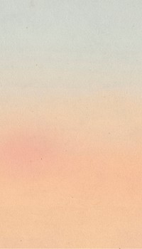 Orange sunset sky iPhone wallpaper, pastel gradient aesthetic