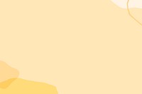 Pastel yellow background, organic shape border