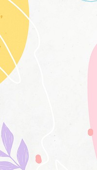 Cute pink abstract iPhone wallpaper