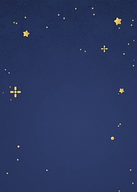 Starry sky background, dark blue design