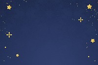 Starry sky background, dark blue design