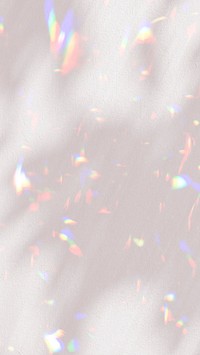 Aesthetic sparkly holographic phone wallpaper, pastel pink background