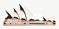 Sydney opera house isolated object psd