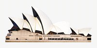 Sydney opera house, isolated object