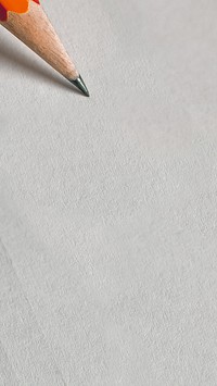 Gray paper textured mobile wallpaper, pencil border