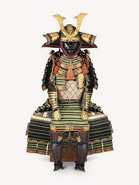 Armor (Yoroi), medieval Japanese. Original public domain image from The Metropolitan Museum of Art. Digitally enhanced by rawpixel.