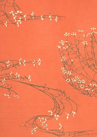 Vintage Japanese flower illustration. Remixed by rawpixel.