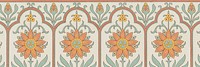 Japanese passion flower pattern background for Twitter header. Remixed by rawpixel.