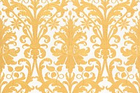 Vintage gold ornate pattern background. Remixed by rawpixel.