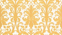 Vintage gold ornate pattern background. Remixed by rawpixel.