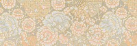 Vintage flower pattern background for Twitter header. Remixed by rawpixel.