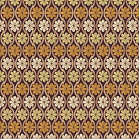 Floral vintage pattern background. Remixed by rawpixel.