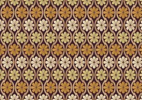 Floral vintage pattern background. Remixed by rawpixel.