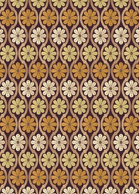 Floral vintage pattern background. Remixed by rawpixel.