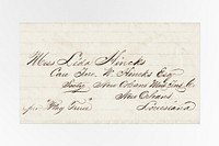 Confederate flag-of-truce letter. Original public domain image from Smithsonian. Digitally enhanced by rawpixel.