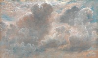 Cloud Study. Original public domain image from Yale Center for British Art. Digitally enhanced by rawpixel.