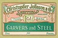 Christopher Johnson & Co. : Sheffield, England : carvers and steel. Original public domain image from Yale Center for British Art. Digitally enhanced by rawpixel.