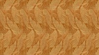 Gold bird wings HD wallpaper, feather patterned design.  Remixed by rawpixel.