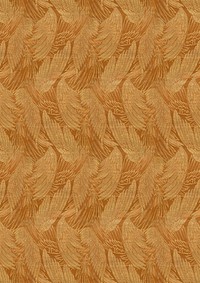 Gold bird wings background, feather patterned design.  Remixed by rawpixel.