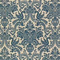 Vintage ornamental flower background, textile pattern.  Remixed by rawpixel.