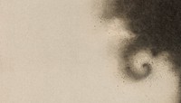 Black smoke border background, beige textured design.  Remixed by rawpixel.