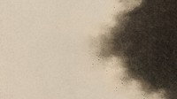 Black smoke border HD wallpaper, beige textured design.  Remixed by rawpixel.