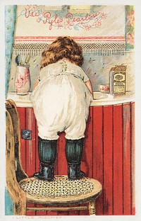 Use Pyle's Pearline - Little Mischief (1870&ndash;1900) by James Pyle. Original public domain image from Digital Commonwealth. Digitally enhanced by rawpixel.