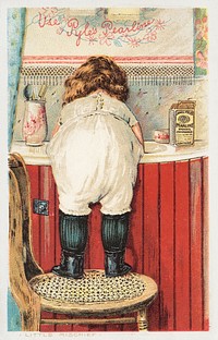 Use Pyle's Pearline - Little Mischief (1870–1900) by James Pyle. Original public domain image from Digital Commonwealth. Digitally enhanced by rawpixel.