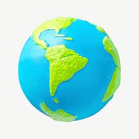 Earth globe isolated graphic psd