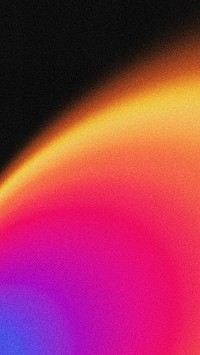 Neon gradient light mobile wallpaper, aesthetic background