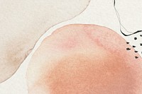 Abstract peachy watercolor background