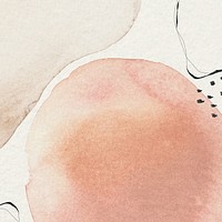 Abstract peachy watercolor background