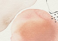 Abstract peachy watercolor background