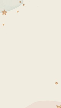 Beige aesthetic iPhone wallpaper, pastel border