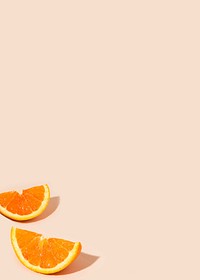 Pastel orange background, Summer aesthetic