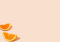 Pastel orange background, Summer aesthetic