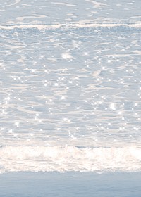 Sparkly sea water background, aesthetic summer image