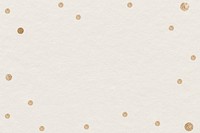 Beige textured background, gold glitter border