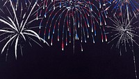 Purple festival fireworks background, party & celebration design