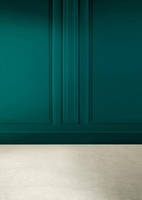 Green paneling wall background