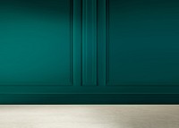 Green paneling wall background